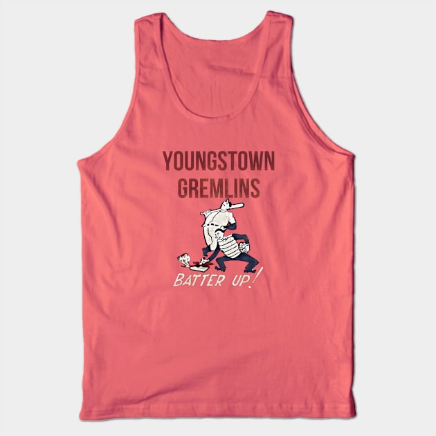 Youngstown Gremlins Baseball Tank Top by Kitta’s Shop